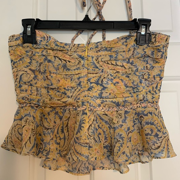 NWT Veronica Beard Arriene Halter Top - Picture 2 of 5